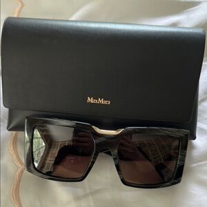 MaxMara Sunglasses and Case